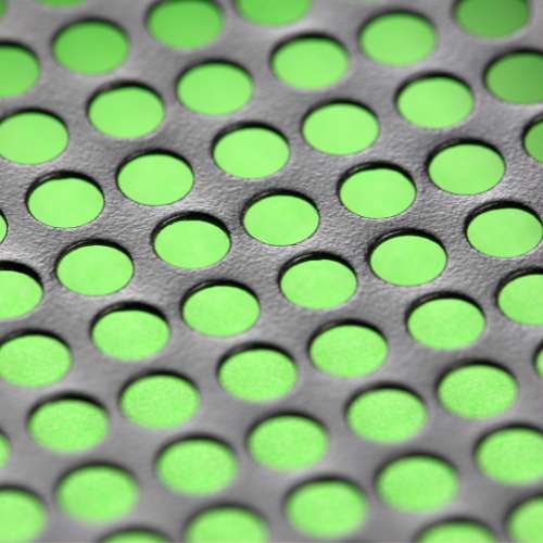 backlit panels in the color of green