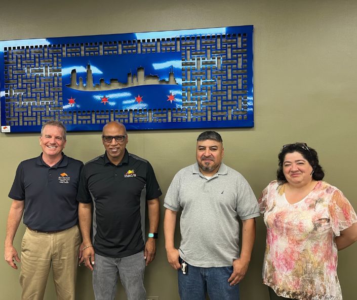 Daley College professors visit Accurate Metal Fab in Cicero, IL