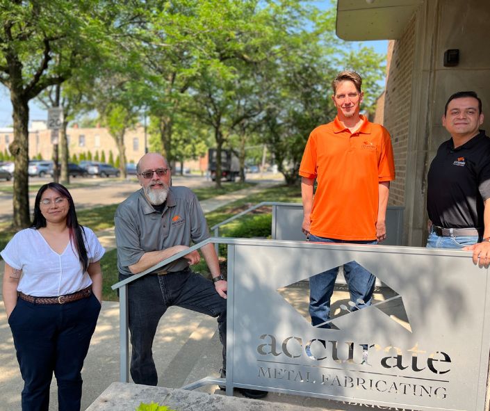 Project Managers at Accurate Meta Fabricating, Cicero, IL