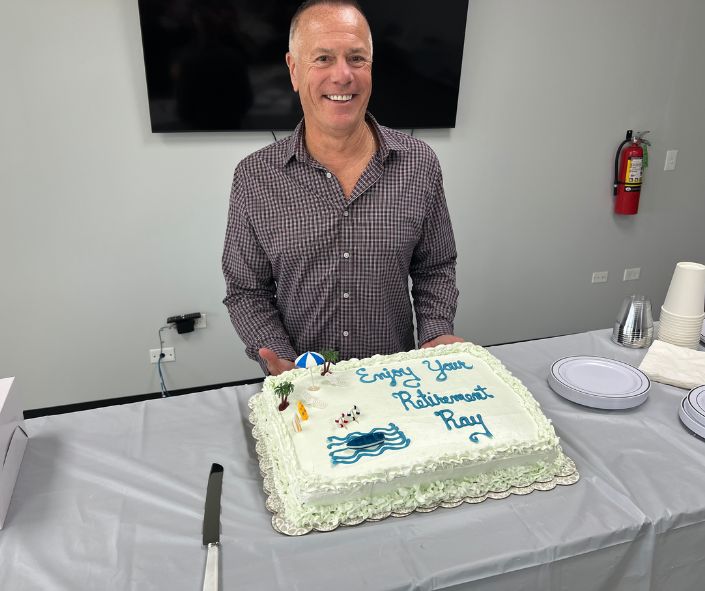 Ray's retirement from AMF in Cicero, IL