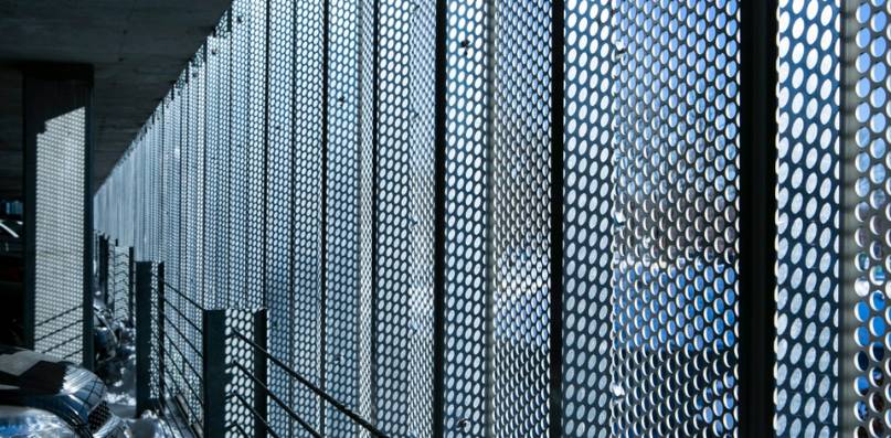 Corrugated Perforated Metal Panels For Architectural Metal Panels