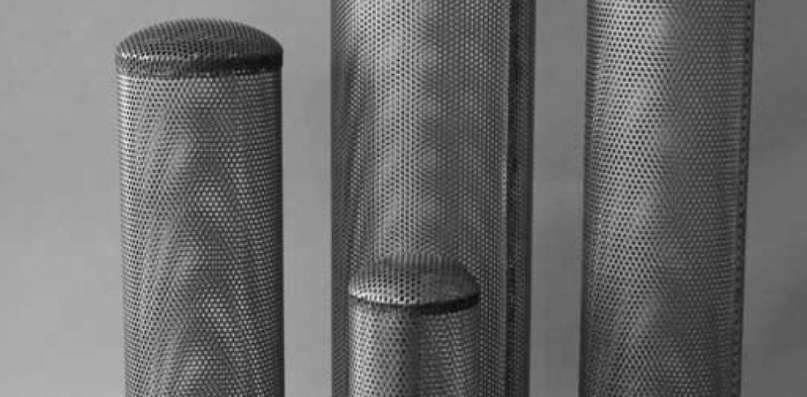 perforated filtration tubes