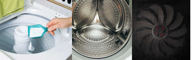 perforated patterns for appliance performance header