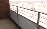 Perforated Metal on a patio