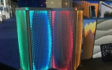 Backlighting Perforated Divider