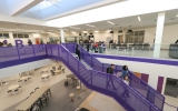 Infill Panels Painted Purple