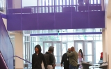 Perforated Metal Painted Purple