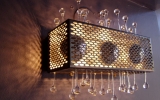 Custom Perforated Lighting Component 