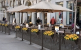 Metal Restaurant Outdoor Fencing