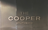 Signage Perforated Metal Backdrop 