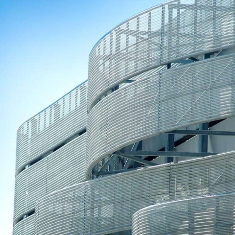 perforated metal cladding