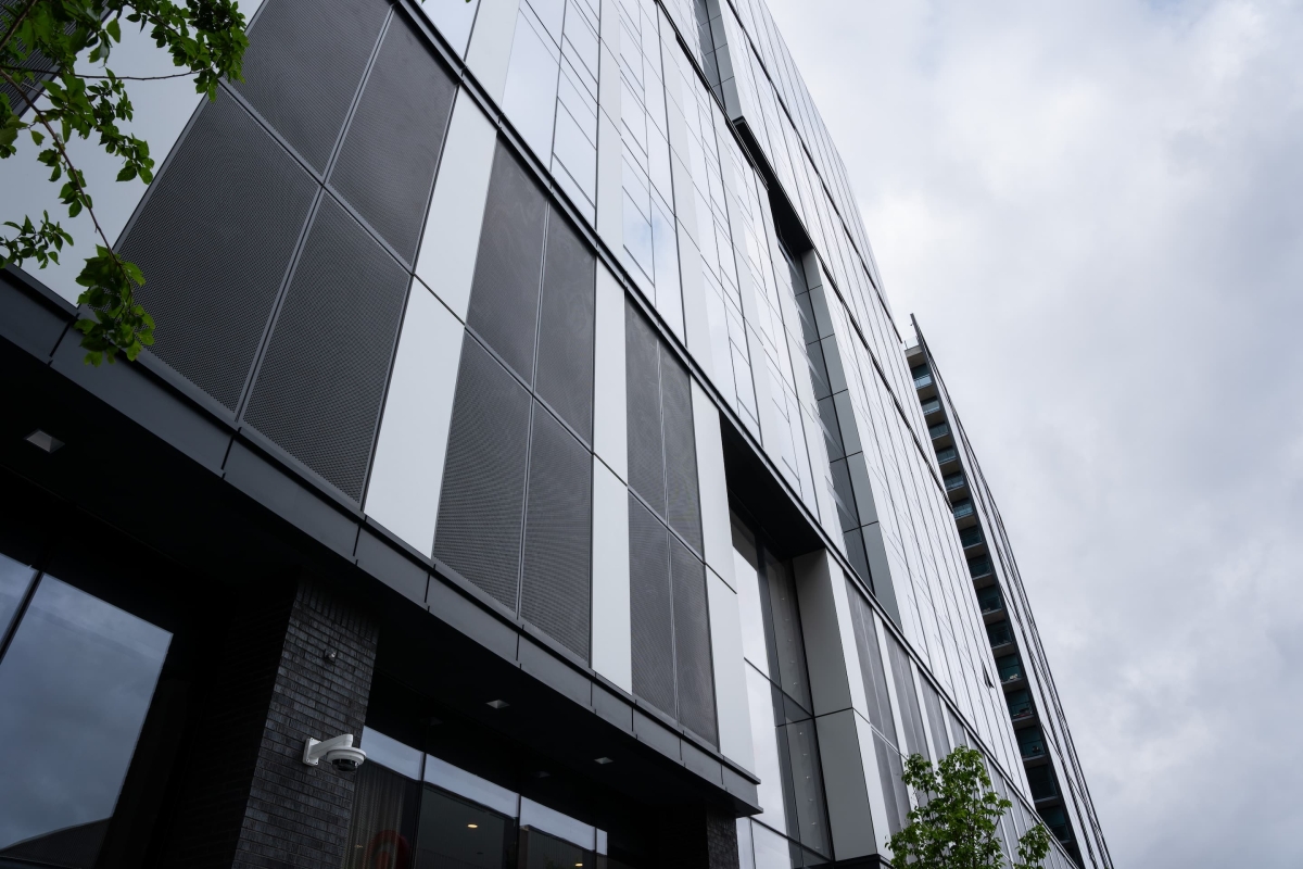 Perforated Metal with the Talon Wall System