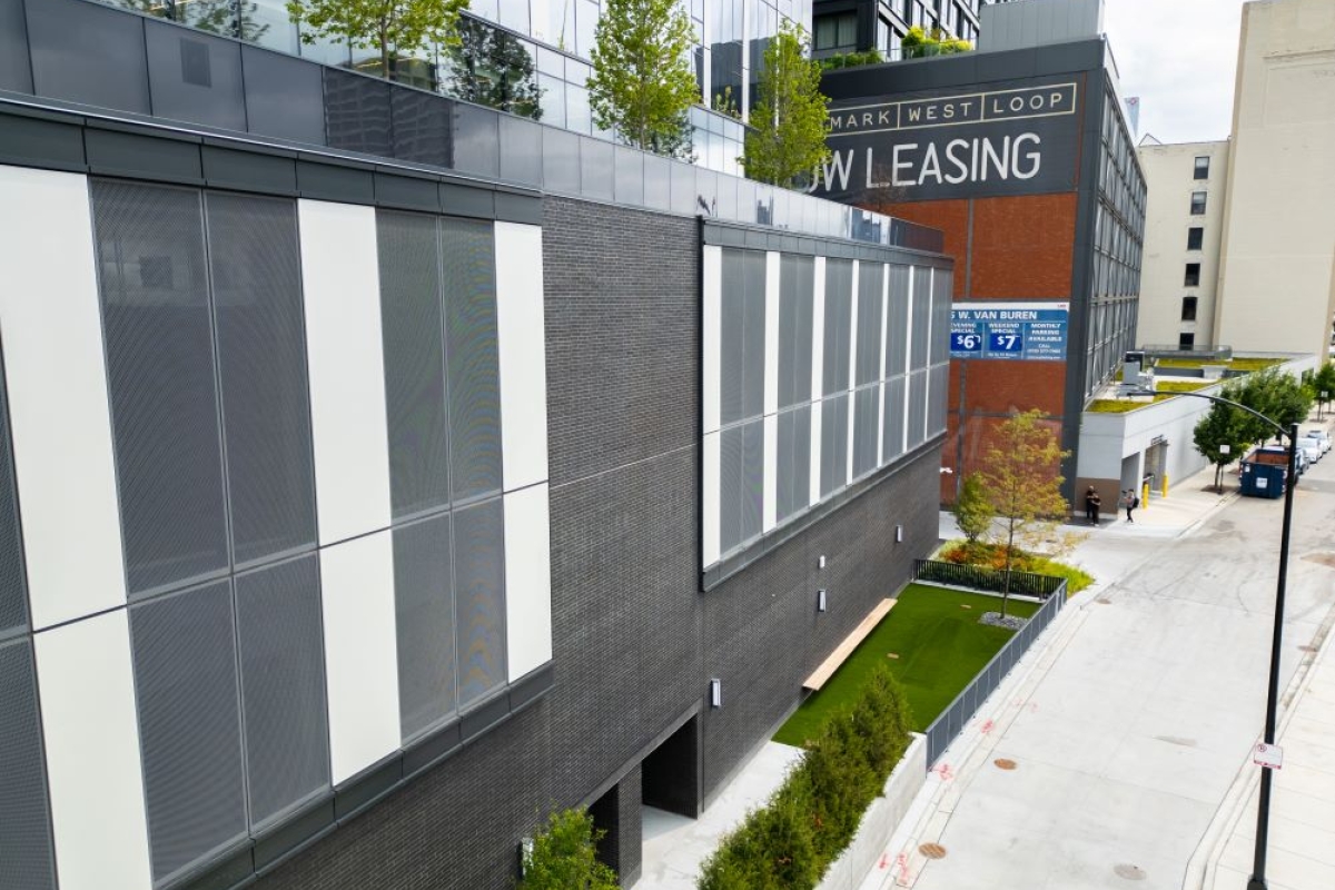 Perforated Metal Cladding