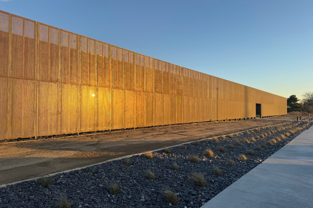 Corten Screen Wall