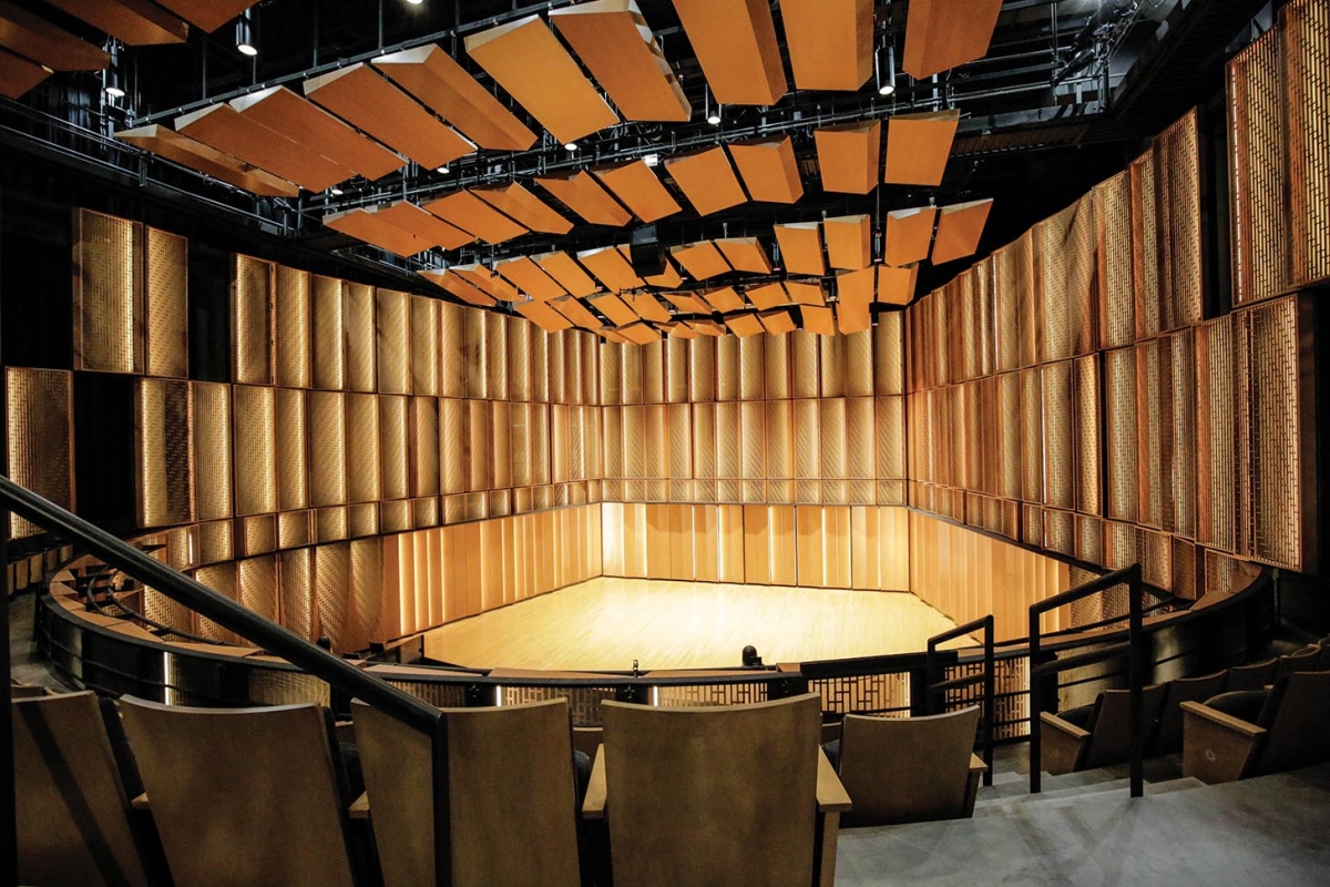 Backlighting Perforated Panel