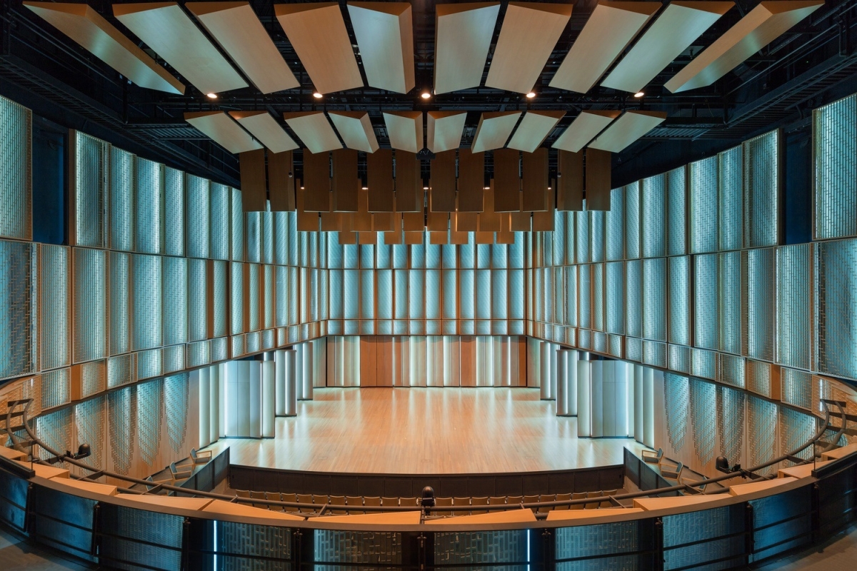 Backlighting Perforated Panel