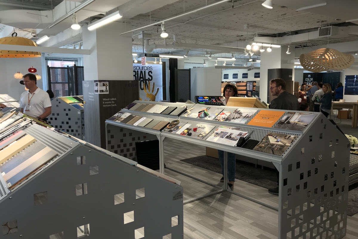Exhibit Metal Table