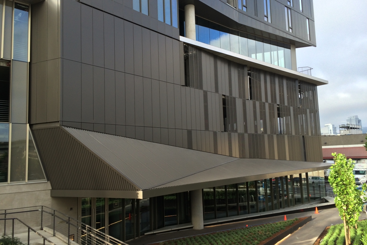 Custom Residential Parking Facade
