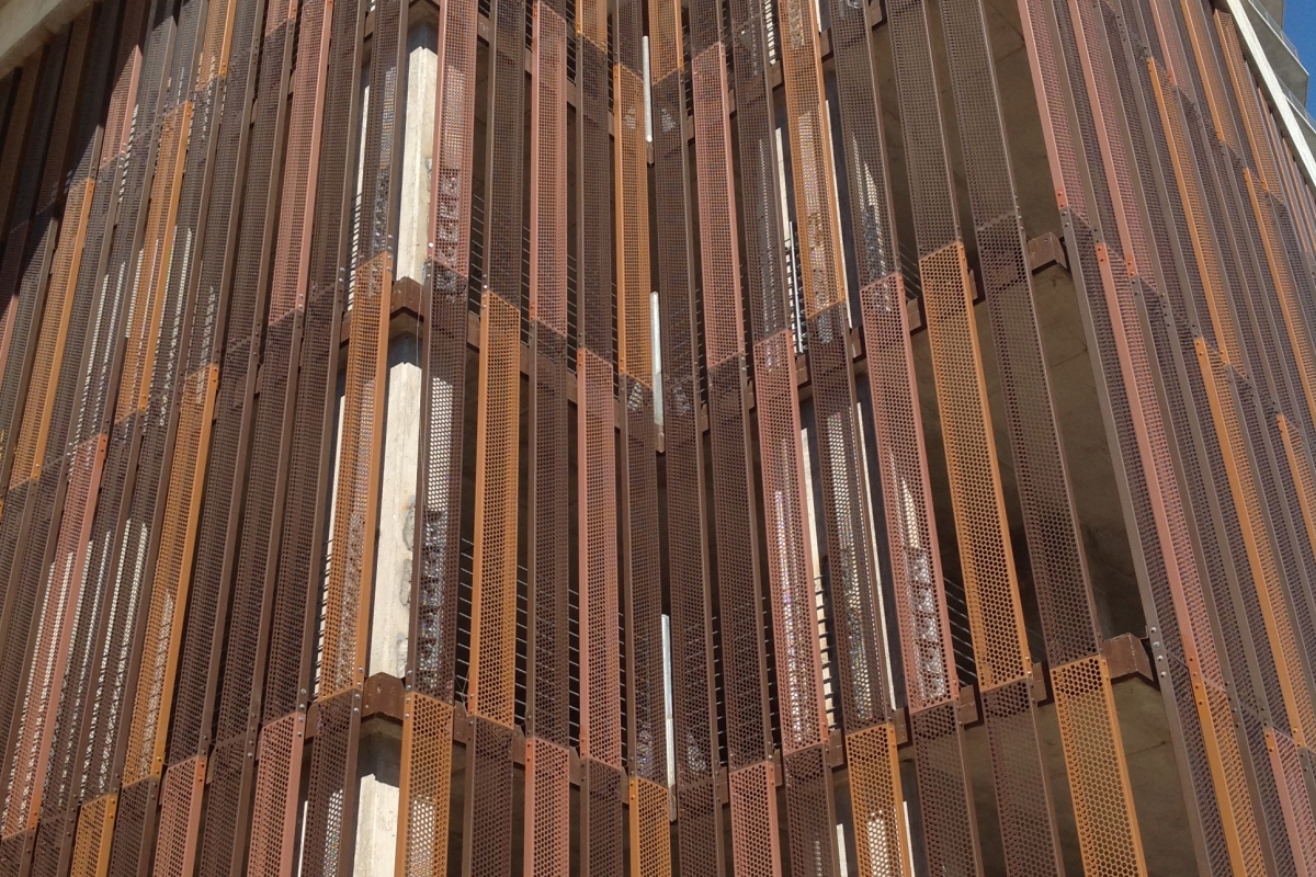 Perforated Tile Facade