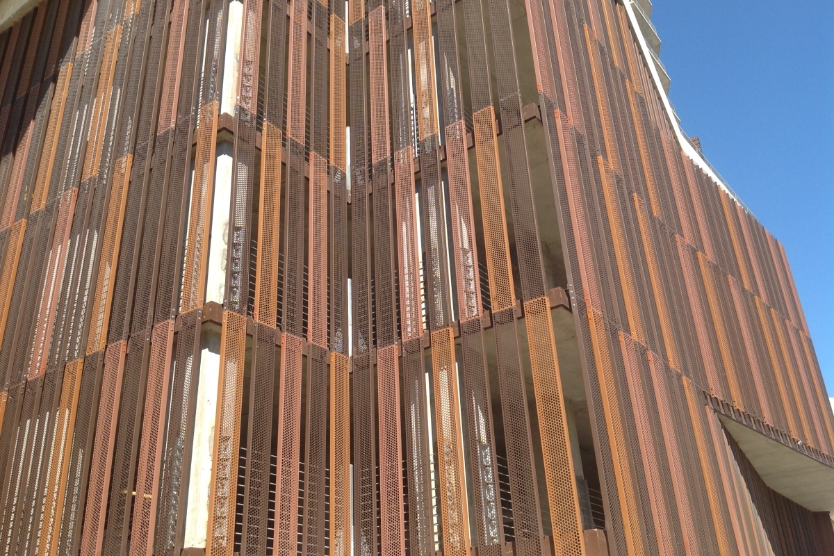 Perforated Metal Facade