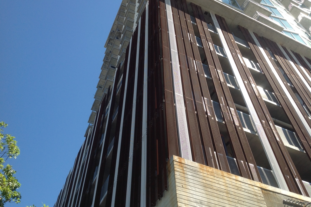 Perforated Strip Panel