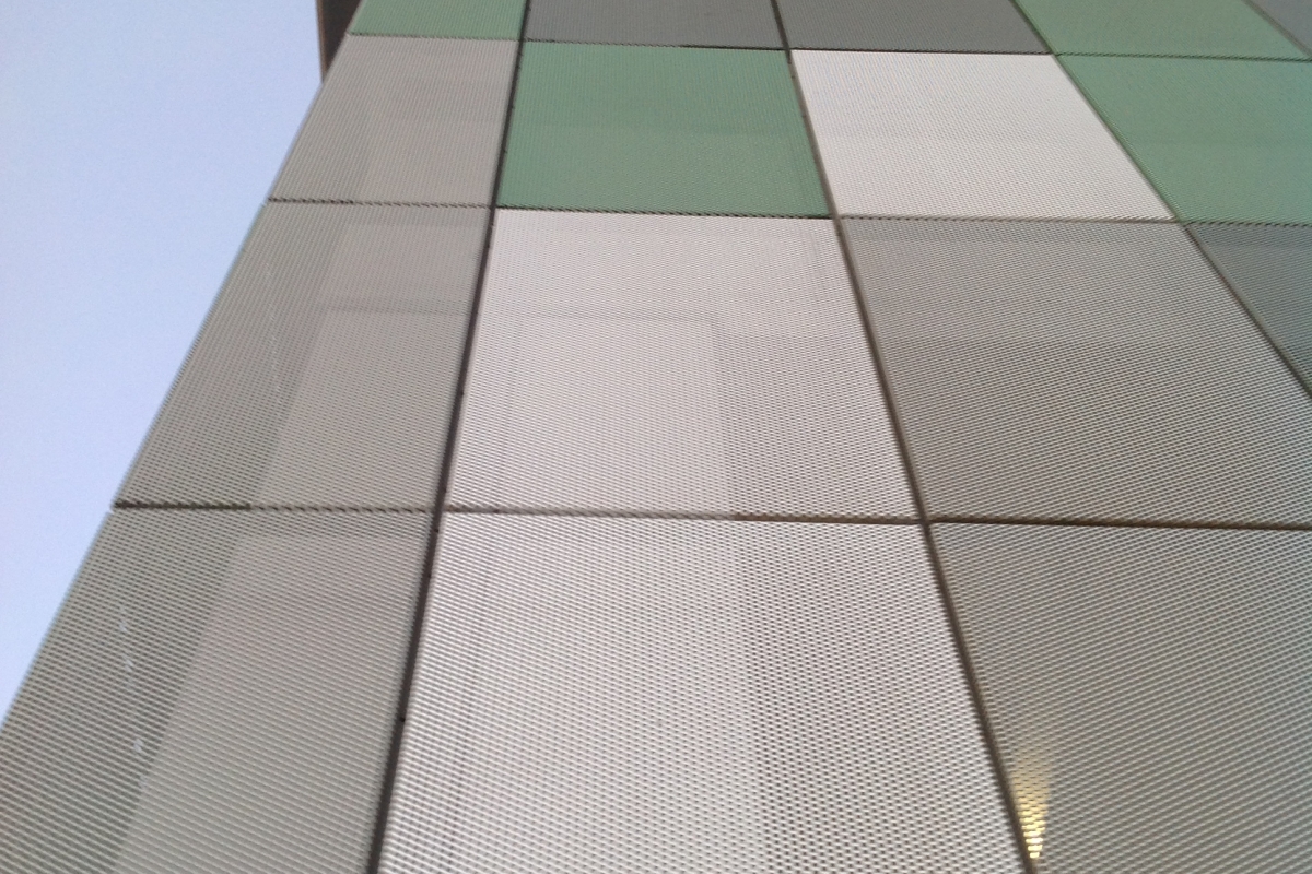 Perforated Tile Facade