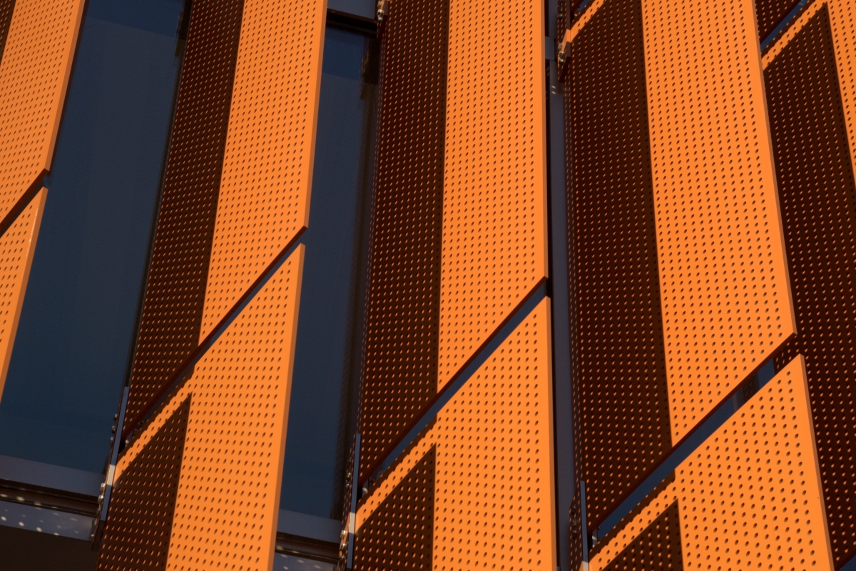 Perforated Sunshade