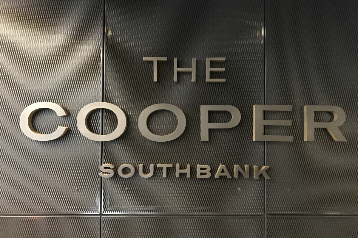 Perforated Signage Backdrop