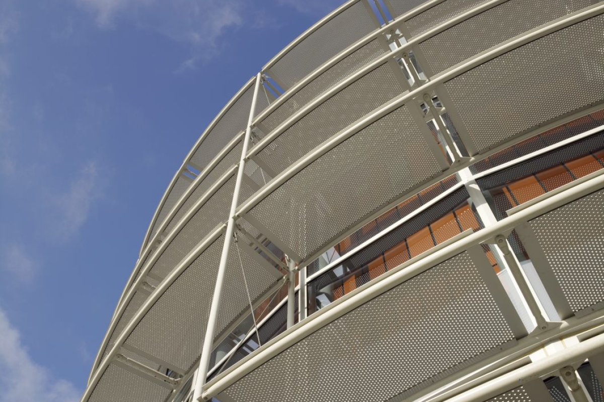 Perforated Metal Sunshades