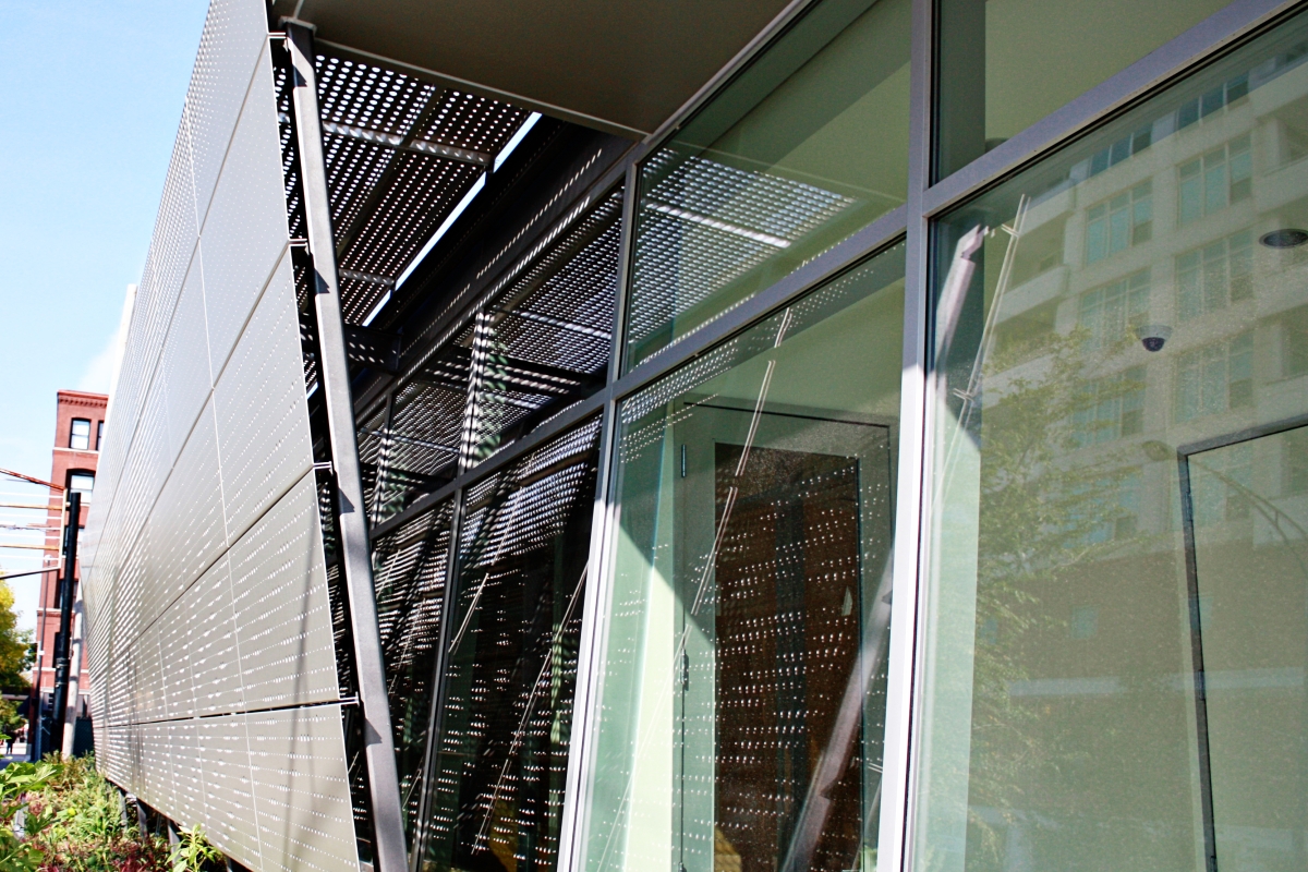 Custom Perforated Sunshade & Facade