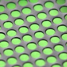 backlit panels in the color of green