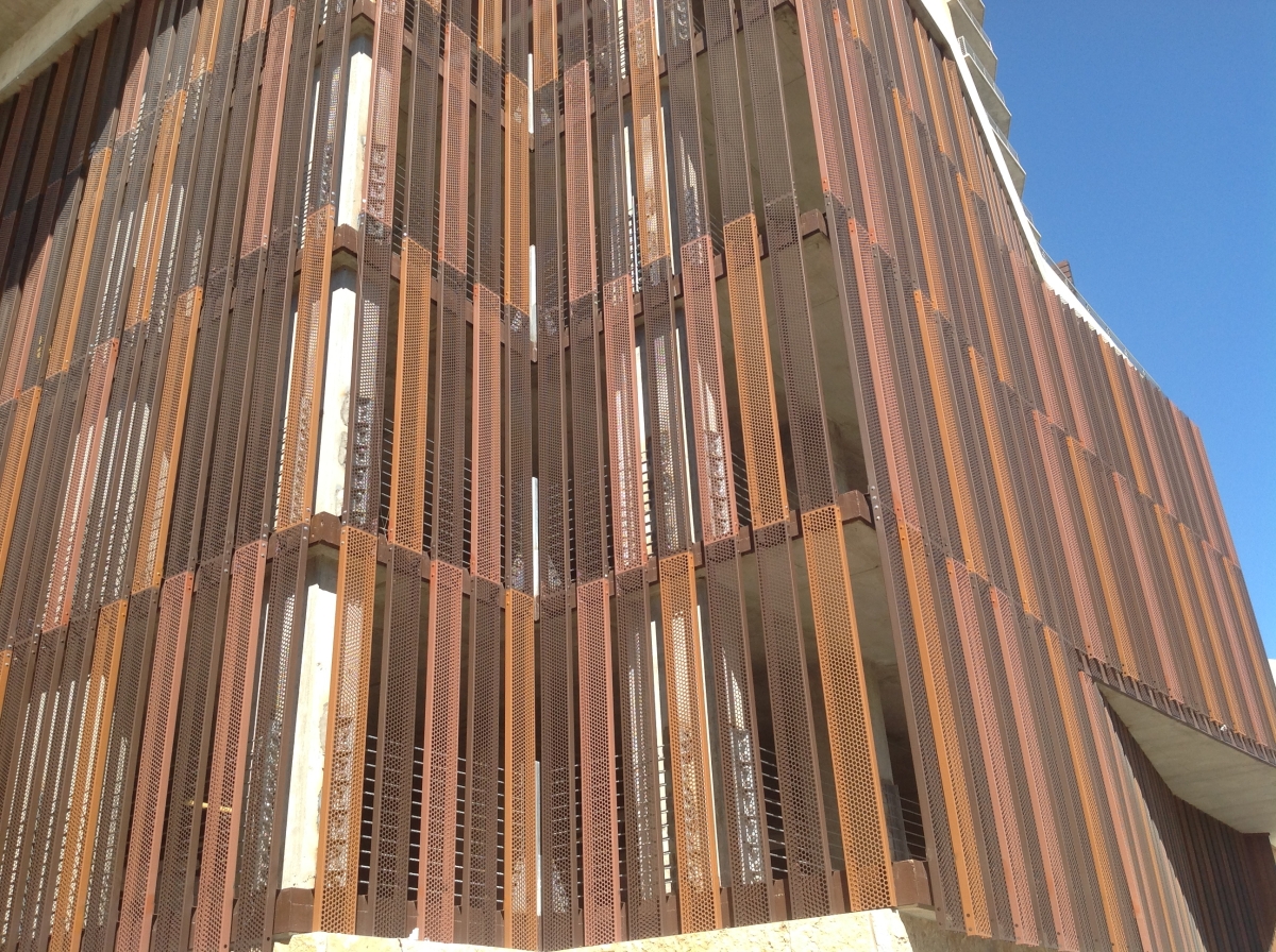 Facade Accurate Perforating Facade, Texture, Site