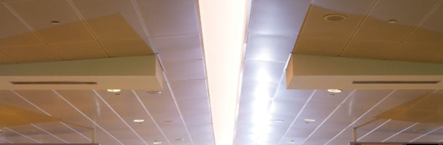 JFK Terminal 9 Perforated Ceiling Tiles