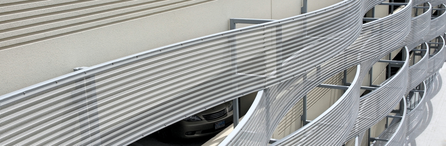 Perforated Roll Forming Facade