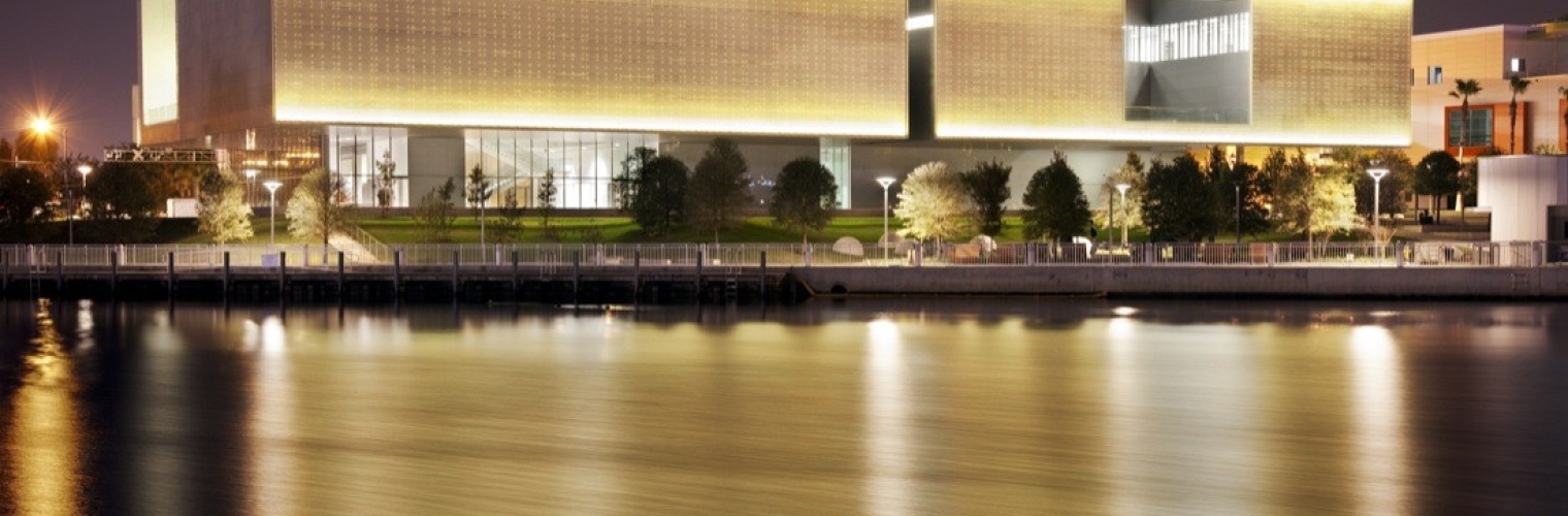 Backlighting Perforated Facade