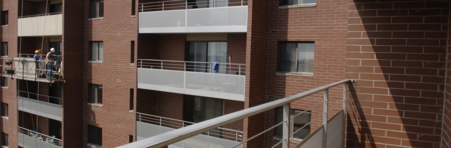 Perforated Metal Balconies Exterior