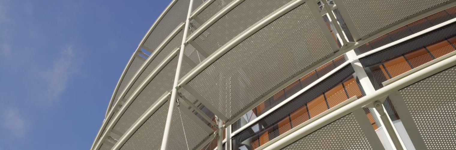 Perforated Metal Sunshades