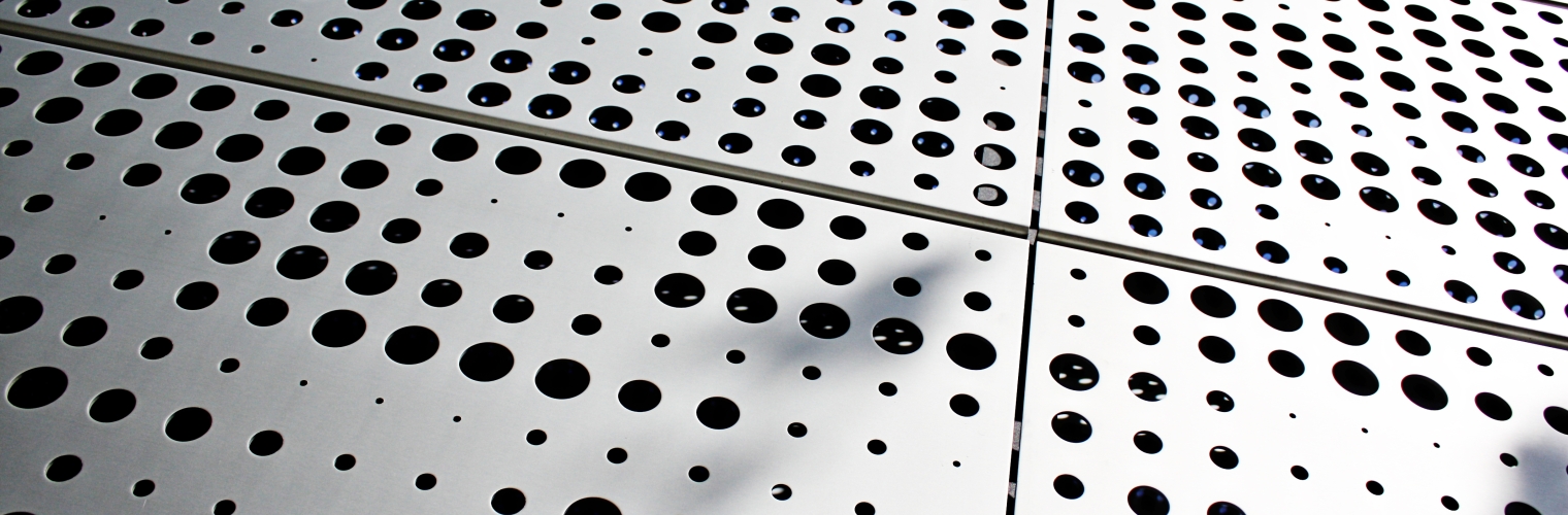 Custom Perforated Gradient Facade