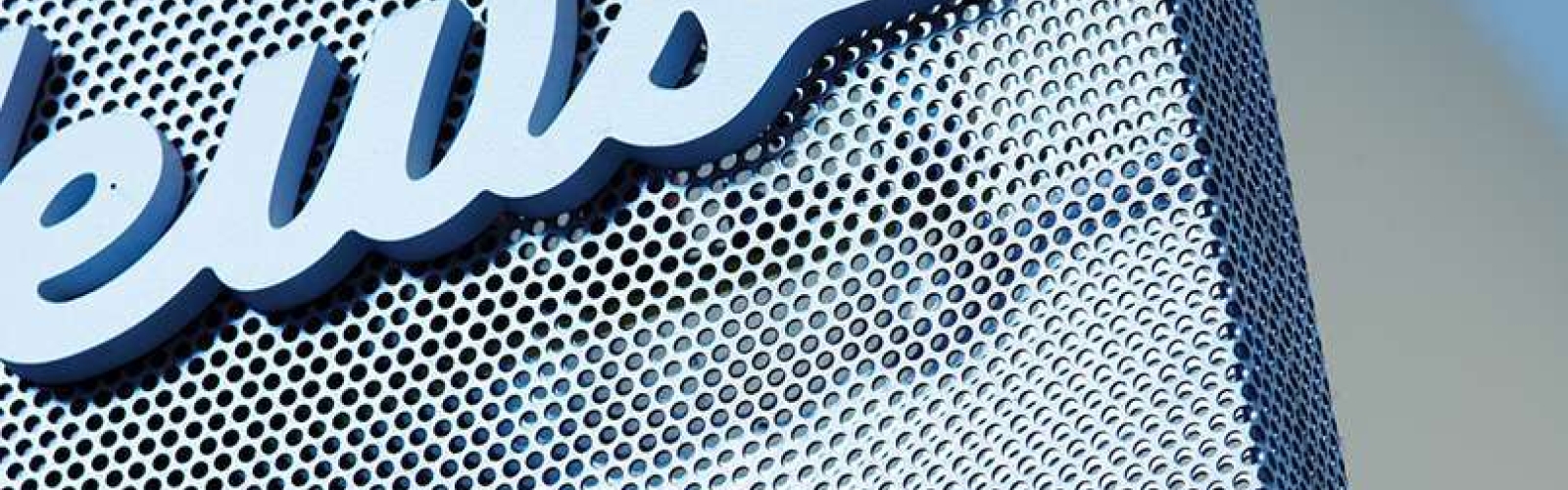 a custom perforated metal sign