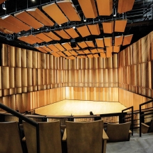 Backlighting Perforated Panel