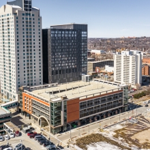 Mayo Clinic Block 6 Parking Garage Long Shot