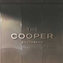 Signage Perforated Metal Backdrop 
