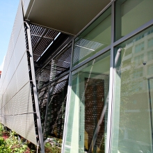 Custom Perforated Sunshade & Facade