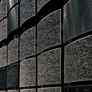 Perforated Tile Fcade